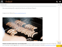 Tablet Screenshot of fleischlust.com